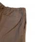 中古・古着 JIL SANDER (ジルサンダー) Straight Tapered Pants　PR JM IW 0509 ブラウン サイズ:46：8000円