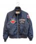 AVIREX（アヴィレックス）の古着「アメリカ空軍70周年記念タイプ MA-1ジャケット　	6172140」｜ネイビー