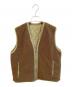 MARMARMAR（マーマーマー）の古着「quilt reversible vest」｜ブラウン