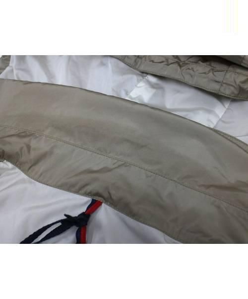 MONCLER（モンクレール）MONCLER (モンクレール) フード付ナイロンコート ベージュ サイズ:1 税抜の古着・服飾アイテム