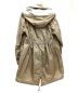 MONCLER (モンクレール) フード付ナイロンコート ベージュ サイズ:1 税抜：39800円