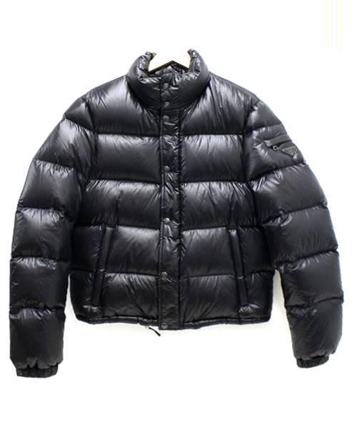 PRADA（プラダ）PRADA (プラダ) ダウンジャケット ブラック サイズ:46の古着・服飾アイテム