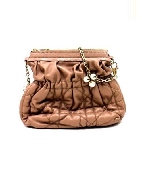 Christian Dior（クリスチャン ディオール）Christian Dior (クリスチャン ディオール) ミニチェーンバッグ ベージュの古着・服飾アイテム