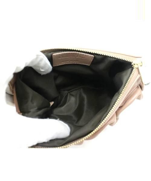 Christian Dior（クリスチャン ディオール）Christian Dior (クリスチャン ディオール) ミニチェーンバッグ ベージュの古着・服飾アイテム