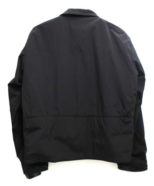 JIL SANDER（ジルサンダー）JIL SANDER (ジルサンダー) ナイロンレザーリバーシブルジャケット ブラック サイズ:46の古着・服飾アイテム