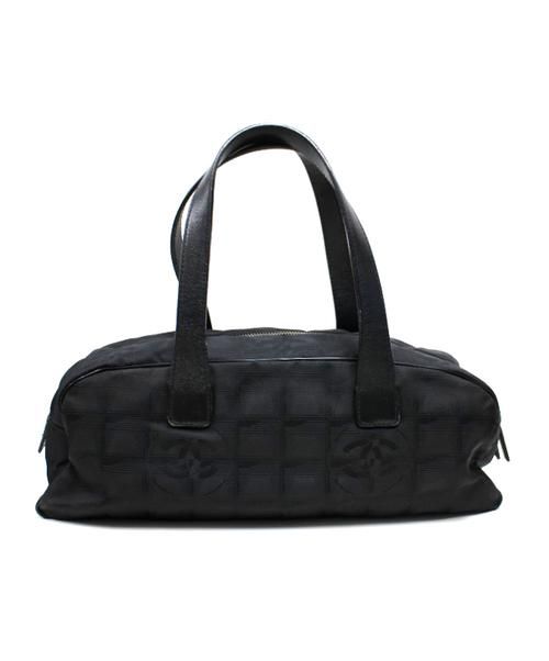 CHANEL（シャネル）CHANEL (シャネル) ミニボストンバッグ ブラックの古着・服飾アイテム