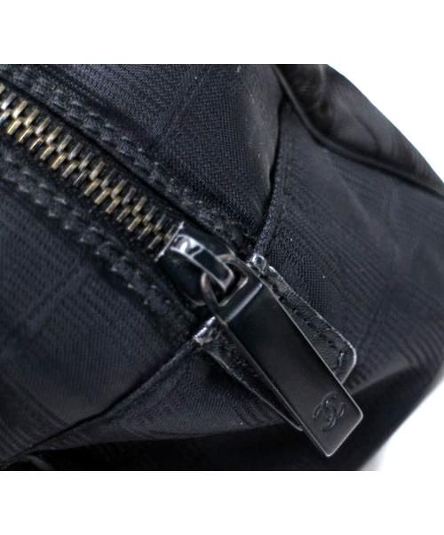 CHANEL（シャネル）CHANEL (シャネル) ミニボストンバッグ ブラックの古着・服飾アイテム