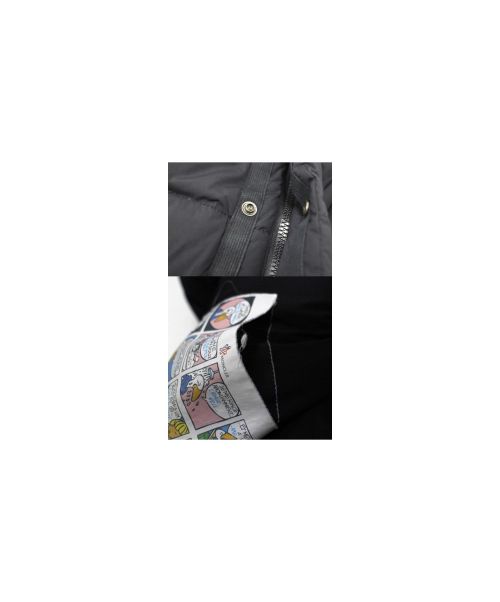 MONCLER（モンクレール）MONCLER (モンクレール) ストレッチナイロンダウンジャケット ブラック サイズ:4の古着・服飾アイテム