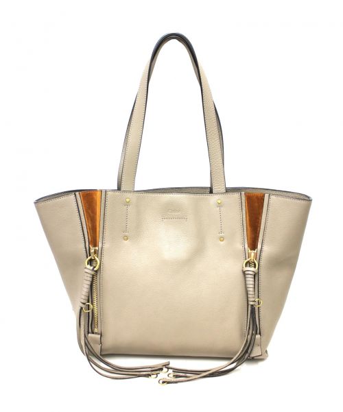 Chloe（クロエ）Chloe (クロエ) MILO small totebag ベージュ 18SS 税抜の古着・服飾アイテム