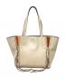 Chloe（クロエ）の古着「MILO small totebag」｜ベージュ