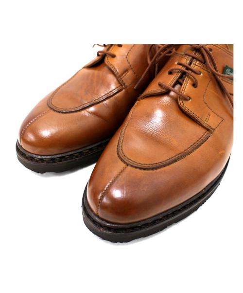 PARABOOT（パラブーツ）Paraboot (パラブーツ) Uチップシューズ ブラウン サイズ:7 1/2 税抜の古着・服飾アイテム
