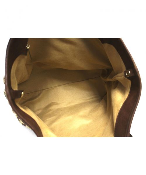 JIMMY CHOO（ジミーチュウ）JIMMY CHOO (ジミーチュウ) スタッズトートバッグ 前後の古着・服飾アイテム