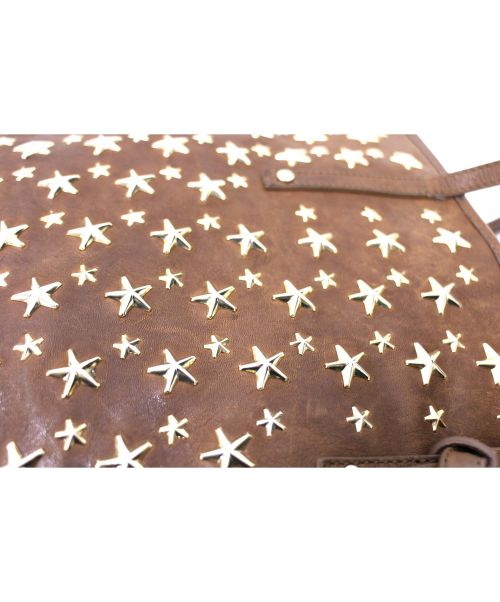JIMMY CHOO（ジミーチュウ）JIMMY CHOO (ジミーチュウ) スタッズトートバッグ 前後の古着・服飾アイテム