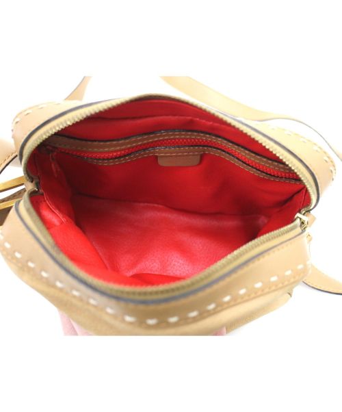 CELINE（セリーヌ）CELINE (セリーヌ) ステッチセミショルダーバッグの古着・服飾アイテム