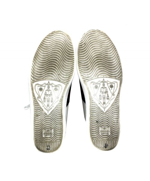 GUCCI（グッチ）GUCCI (グッチ) スネークエンブロイダリースニーカー サイズ:7の古着・服飾アイテム