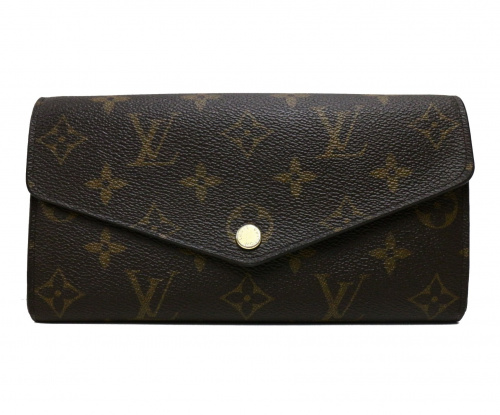 LOUIS VUITTON（ルイ ヴィトン）LOUIS VUITTON (ルイ・ヴィトン) ポルトフォイユ・サラ ブラウン モノグラム M60531 CA2119の古着・服飾アイテム