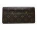 LOUIS VUITTON (ルイ・ヴィトン) ポルトフォイユ・サラ ブラウン モノグラム M60531 CA2119：39800円
