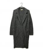 ICICLEアイシクル）の古着「ニットトッパーコート」｜グレー
