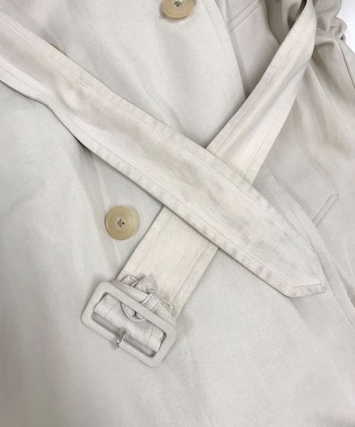 YLEVE（イレーヴ）YLEVE (イレーヴ) トレンチコート ベージュの古着・服飾アイテム