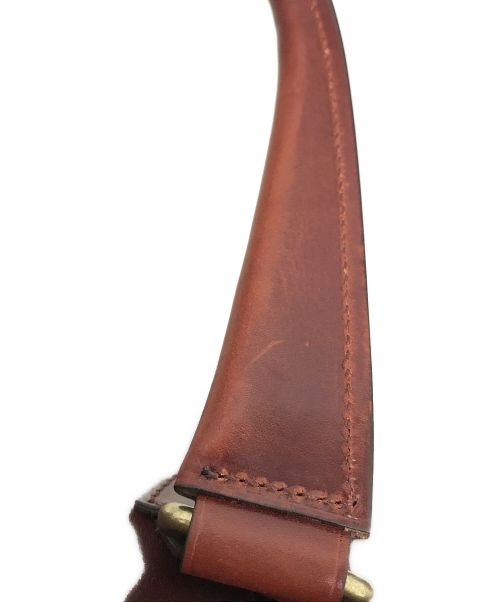 GANZO（ガンゾ）GANZO (ガンゾ) GUDレザーブリーフケース バーガンディーの古着・服飾アイテム