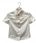 Vivienne Westwood RED LABELヴィヴィアンウエストウッドレッドレーベル）の古着「ショートスリーブシャツ」｜ホワイト