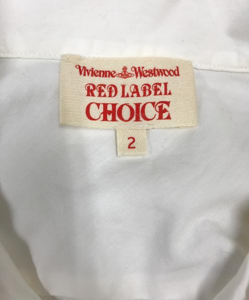 Vivienne Westwood RED LABEL（ヴィヴィアンウエストウッドレッドレーベル）Vivienne Westwood RED LABEL (ヴィヴィアンウエストウッドレッドレーベル) ショートスリーブシャツ ホワイト サイズ:2の古着・服飾アイテム