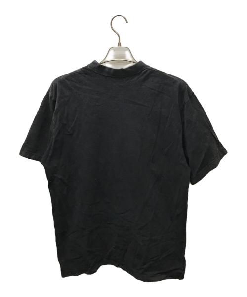 BALENCIAGA（バレンシアガ）BALENCIAGA (バレンシアガ) カレッジロゴペイントTシャツ ブラック サイズ:ＸＳの古着・服飾アイテム