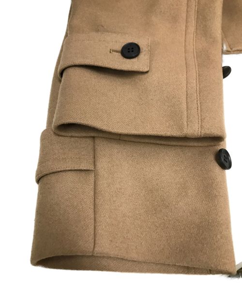 CINOH（チノ）CINOH (チノ) ウールカシミヤステンカラーコート ベージュ サイズ:46の古着・服飾アイテム