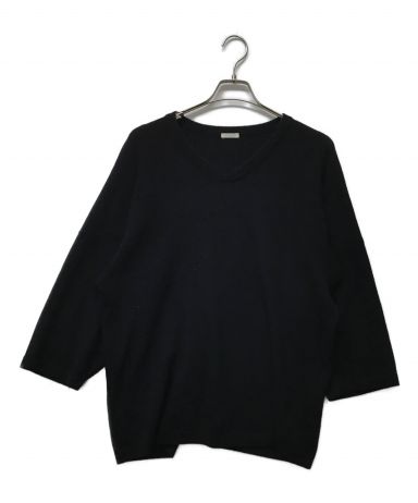 中古・古着通販】COMOLI (コモリ) カシミヤ メッシュニット ネイビー