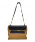 Chloe (クロエ) クレアチェーンショルダーバッグ ブラック×ブラウン サイズ:表記なし：16000円