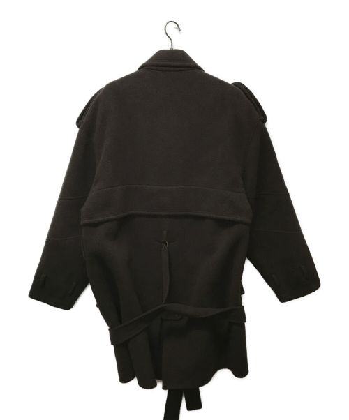 FENDI（フェンディ）FENDI (フェンディ) カシミアトレンチコート ブラウン サイズ:52の古着・服飾アイテム