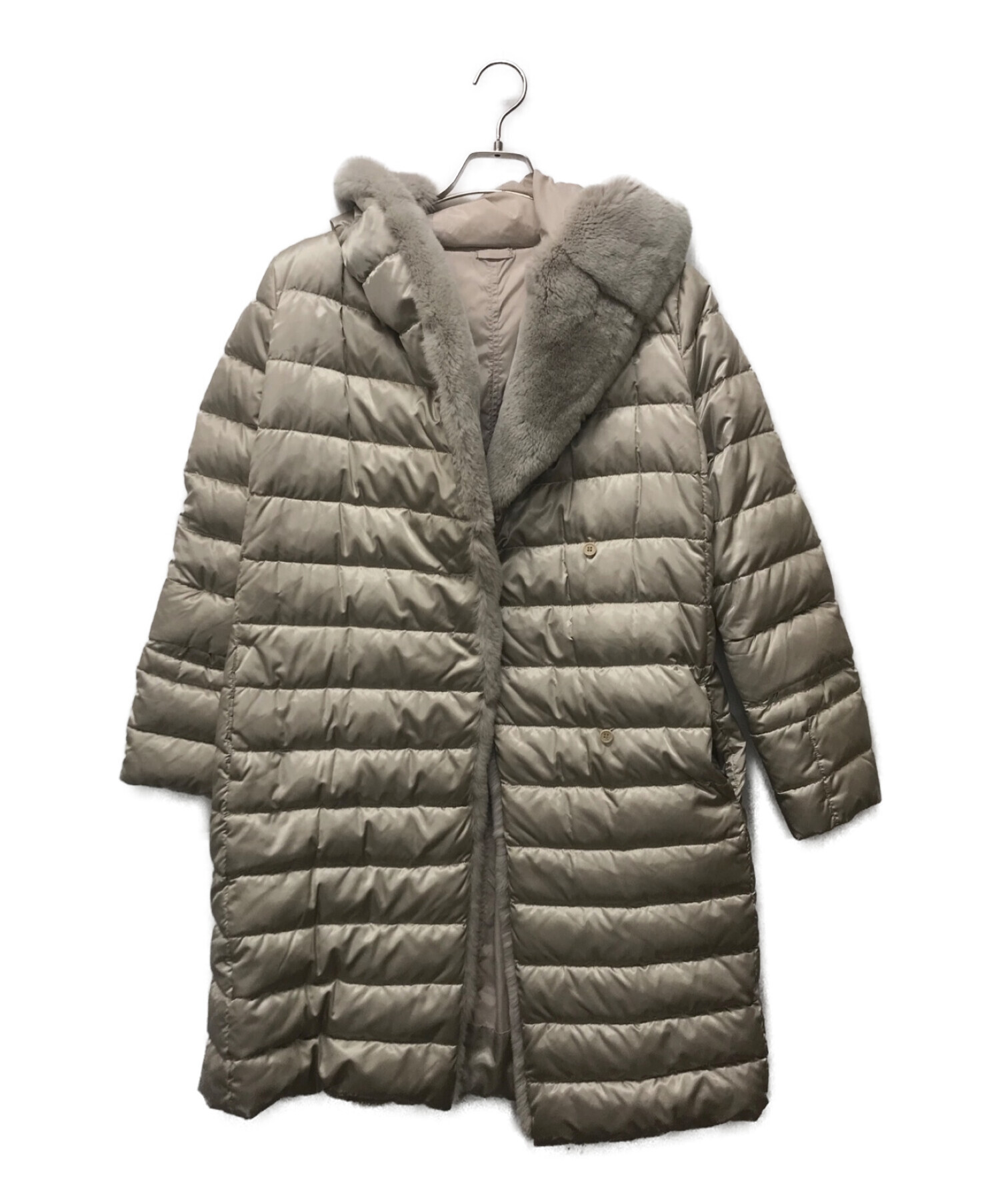 MaxMara (マックスマーラ) リバーシブルダウンコート ベージュ MaxMara (マックスマーラ) リバーシブルダウンコート ベージュ