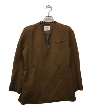 専用！【スタニングルアー×アキラナカ】ワルツ　ブラウン ノーカラージャケット 中古・古着通販】Waltz AKIRA NAKA (ワルツ アキラ ナカ) ノーカラー