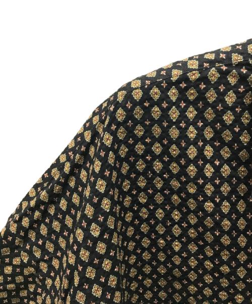 TIGHTBOOTH PRODUCTION（タイトブースプロダクション）TIGHTBOOTH PRODUCTION (タイトブースプロダクション) RHOMBUS SHIRT ブラック×ベージュ サイズ:XLの古着・服飾アイテム