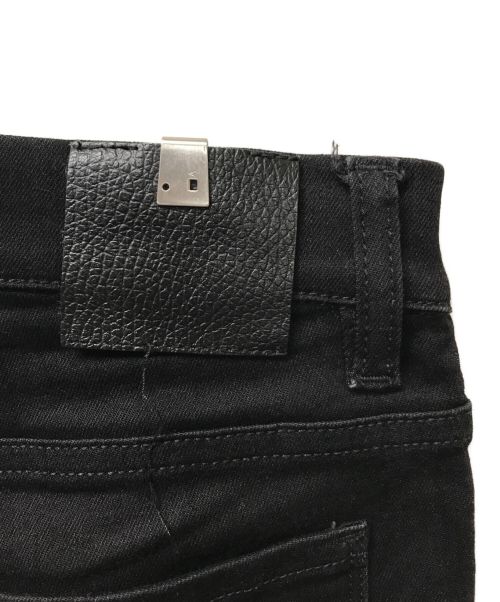 ALYX（アリクス）ALYX (アリクス) バックジップスキニーデニムパンツ ブラック サイズ:26の古着・服飾アイテム