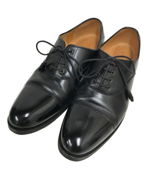 Jalan Sriwijaya（ジャランスリウァヤ）Jalan Sriwijaya (ジャランスリウァヤ) サハラ ストレートチップシューズ ブラック サイズ:4の古着・服飾アイテム