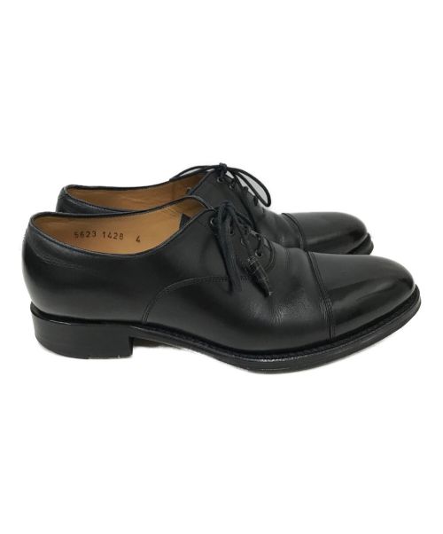 Jalan Sriwijaya（ジャランスリウァヤ）Jalan Sriwijaya (ジャランスリウァヤ) サハラ ストレートチップシューズ ブラック サイズ:4の古着・服飾アイテム