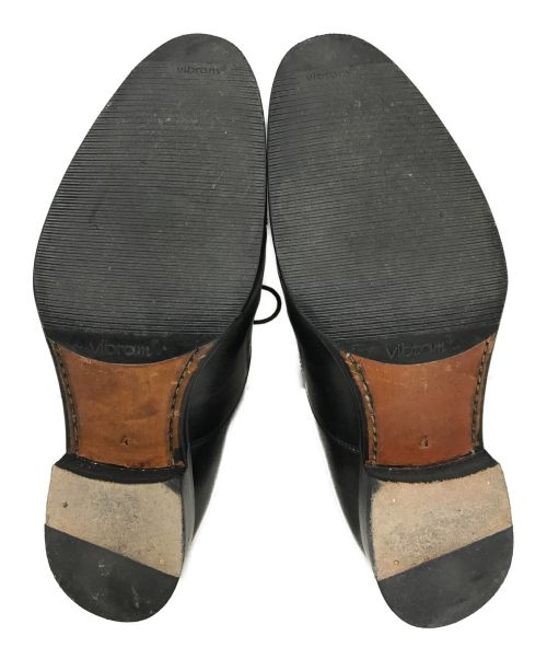 Jalan Sriwijaya（ジャランスリウァヤ）Jalan Sriwijaya (ジャランスリウァヤ) サハラ ストレートチップシューズ ブラック サイズ:4の古着・服飾アイテム