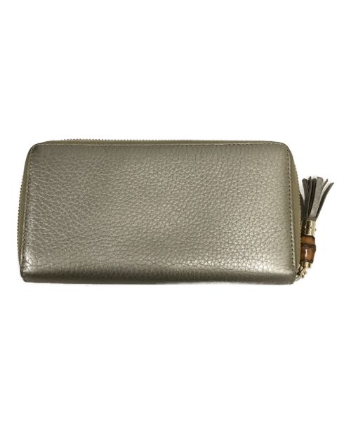 GUCCI（グッチ）GUCCI (グッチ) コンチネンタルウォレット ゴールド サイズ:表記なしの古着・服飾アイテム