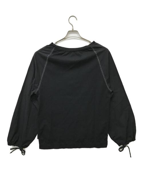 MONCLER（モンクレール）MONCLER (モンクレール) J.W.ANDERSON (ジェイダブリューアンダーソン) ロングスリーブカットソー ブラック サイズ:XSの古着・服飾アイテム