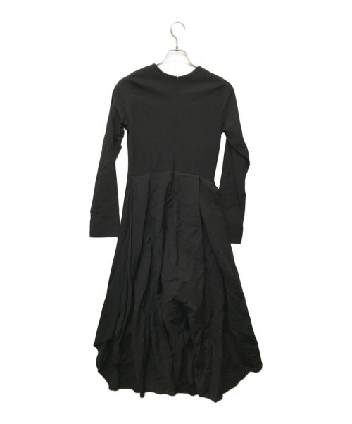 UN3D.（アンスリード）UN3D. (アンスリード) バックフレアロングワンピース ブラック サイズ:SIZE Sの古着・服飾アイテム