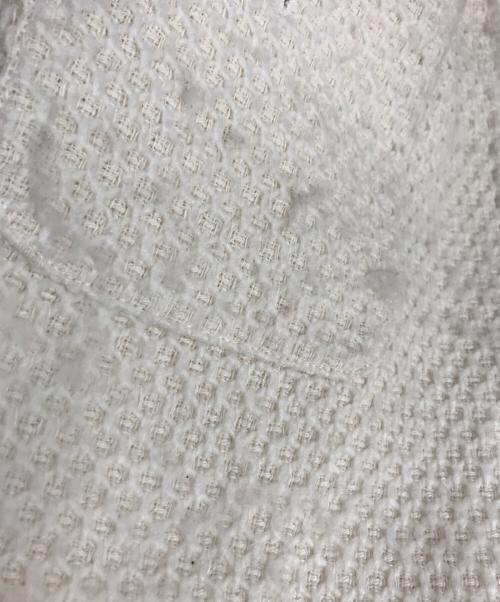 allureville（アルアバイル）allureville (アルアバイル) ジオリカハニカムツィードフリンジジャケット ホワイト サイズ:Ｍの古着・服飾アイテム