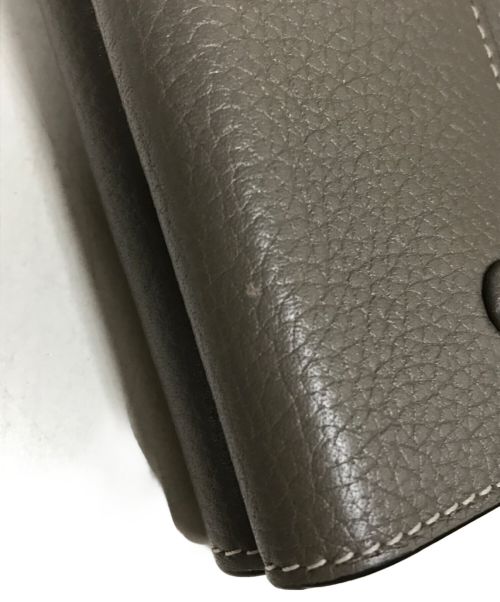 CELINE（セリーヌ）CELINE (セリーヌ) スモール フラップウォレット グレー サイズ:表記なしの古着・服飾アイテム