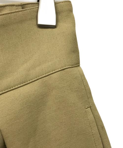 Louren（ローレン）louren (ローレン) 2タックパンツ highwaist straight pant ベージュ サイズ:SIZE Sの古着・服飾アイテム