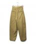 louren (ローレン) 2タックパンツ highwaist straight pant ベージュ サイズ:SIZE S：4000円