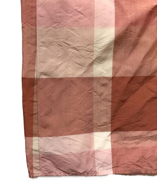 BLUE LABEL CRESTBRIDGE（ブルーレーベルクレストブリッジ）BLUE LABEL CRESTBRIDGE (ブルーレーベルクレストブリッジ) 切替チェックワンピース ベージュ サイズ:36の古着・服飾アイテム