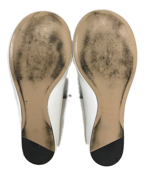 Pippichic（ピッピシック）Pippichic (ピッピシック) バレエシューズ ホワイト サイズ:35　1/2の古着・服飾アイテム