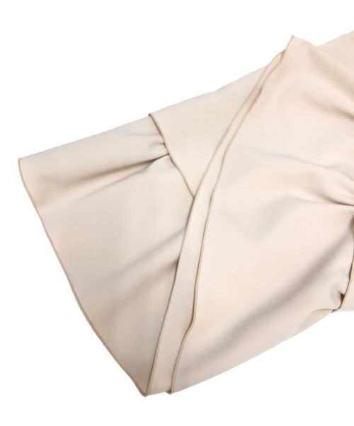 daisy lin for foxey（デイジーリン フォー フォクシー）daisy lin for foxey (デイジーリン フォー フォクシー) ドラクロア ノースリーブワンピース ベージュ サイズ:40の古着・服飾アイテム