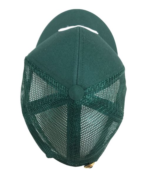 CELINE（セリーヌ）CELINE (セリーヌ) トリオンフベースボールキャップ グリーン サイズ:Sの古着・服飾アイテム