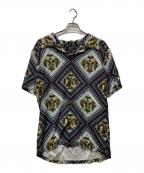 ALLY & DIAアリーアンドダイア）の古着「マリアオールオーバーアロハシャツ」｜グリーン